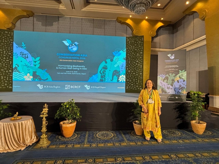 Oral Presentation at Conservation Asia Congress Nepal 2026, organized by Society for Biodiversity Conservation